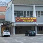 grabitje, shkolla Besëlidhja, Lezhë, vjedhje në shkollë, dyer të dëmtuara, DVR kamerash, kompjuter i vjedhur, dokumente, polici, hetime.